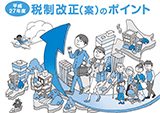 パンフレット｢平成27年度税制改正(案)のポイント｣の版下作成・印刷